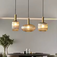 Colorful Retro Glass Pendant Lights For Living Room And Bedside, Led E27 Hanging Lighting.
