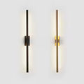 Modern Black Gold Linear Led Wall Lamp For