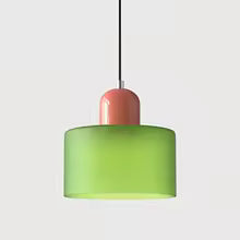 Nordic Modern Glass Bedroom Bedside Long Line Small Chandelier Restaurant Bar Chandelier Simple Lighting Atmosphere Lamp E27