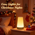 Night Light Bedroom Dimmable Touch Lamp 13 Colors and 5 Brightness Baby Table Lamp Portable Rechargeable Bedside Table Lamp