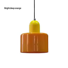 Nordic Modern Glass Bedroom Bedside Long Line Small Chandelier Restaurant Bar Chandelier Simple Lighting Atmosphere Lamp E27