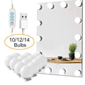 Professional Led Detachable Bulbs For Makeup Mirror, Usb Powered Vanity Light.