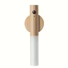 Luz nocturna inteligente con detección de movimiento humano, luz LED recargable para pared de gabinete de pasillo, inducción de pared de inodoro doméstico, 1 ud.