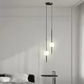 Nordic Simple Glass Ball Pendant Lights Dining Room Bedroom Decor Hanging Lamp Restaurant Bar Suspension Chandeliers Lighting