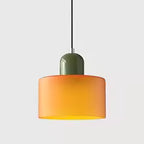 Nordic Modern Glass Bedroom Bedside Long Line Small Chandelier Restaurant Bar Chandelier Simple Lighting Atmosphere Lamp E27