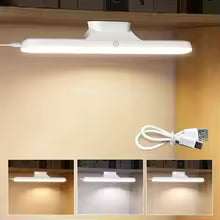 LED Makeup Light Rechargeable Magnetic Eye Protection Mirror Lamp Touch Wall Lights 30CM For Selfie Wardrobe Bathroom Lighting