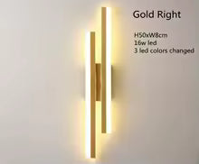LED Bedroom Wall Lamp Wall Sconces Copper Line Pipe Acrylic Lampshade Indoor Lighting for Living Room Corridor Light Fixture