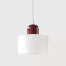 Nordic Modern Glass Bedroom Bedside Long Line Small Chandelier Restaurant Bar Chandelier Simple Lighting Atmosphere Lamp E27