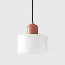 Nordic Modern Glass Bedroom Bedside Long Line Small Chandelier Restaurant Bar Chandelier Simple Lighting Atmosphere Lamp E27