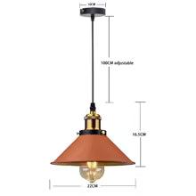 Vintage Pendant Lights Loft Russia Pendant Lamp Retro Hanging Lamp Lampshade For Kitchen Dining Bedroom Home Lighting E27