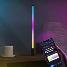 1PC Corner Floor Lamp, Smart RGB LED corner lights with Remote and App control, for Living RoomBedroom Playroom ,Easy to Install
