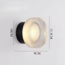 Modern Round Wall Lamp LED Acrylic Wall Light Sconce Living Room Aisel Corridor Bedroom Bathroom Home Decoration Indoor Lighting